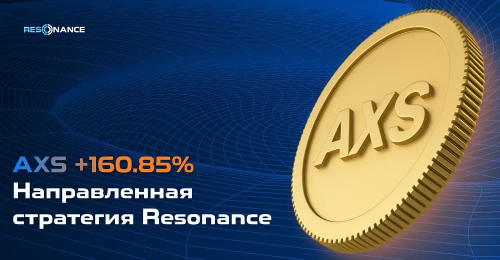 AXS +160.85% (Направленная стратегия Резонанс)