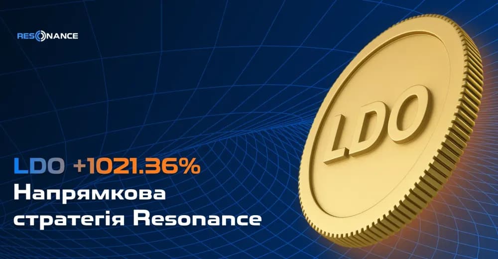 LDO +1021.36% (Напрямкова стратегія Резонанс)