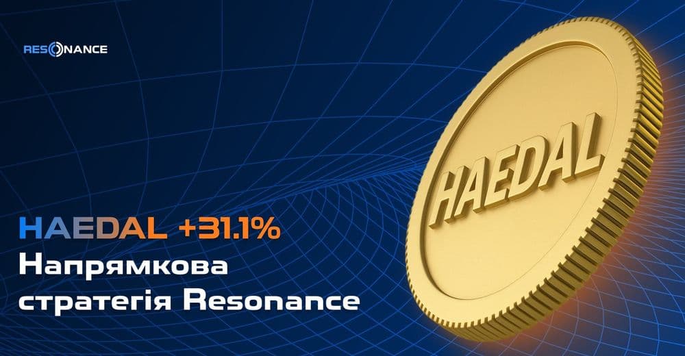 HAEDAL +31.1% (Напрямкова стратегія Резонанс)