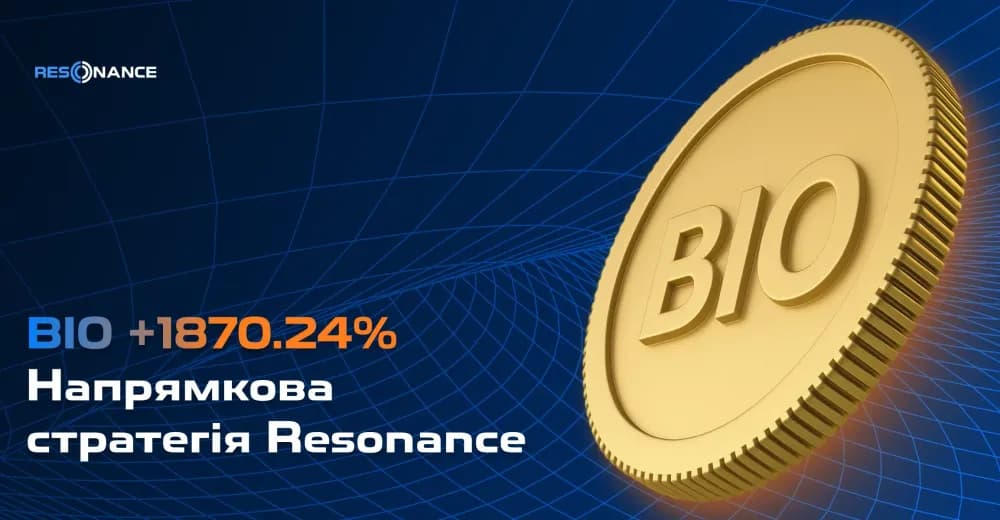 BIO +1870,24% (Напрямкова стратегія Resonance)