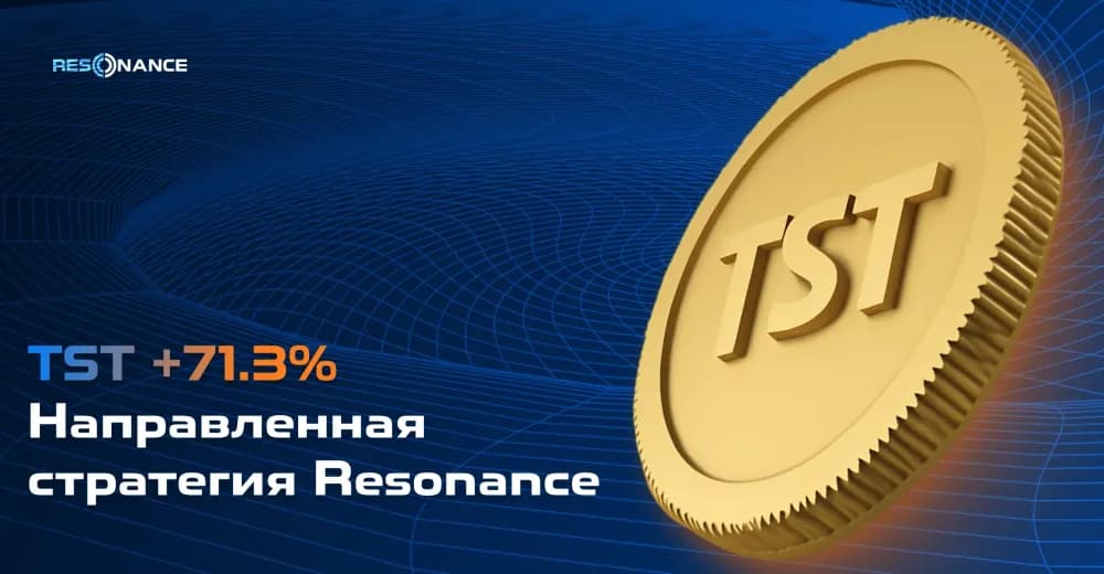 TST +71,3% (Направленная стратегия Resonance)