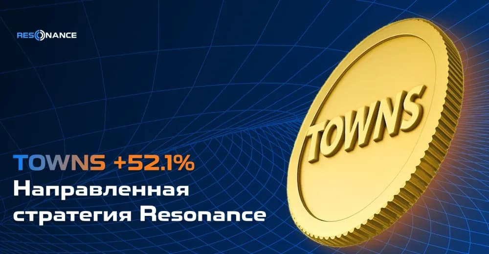 TOWNS +52.1% (Направленная стратегия Resonance)