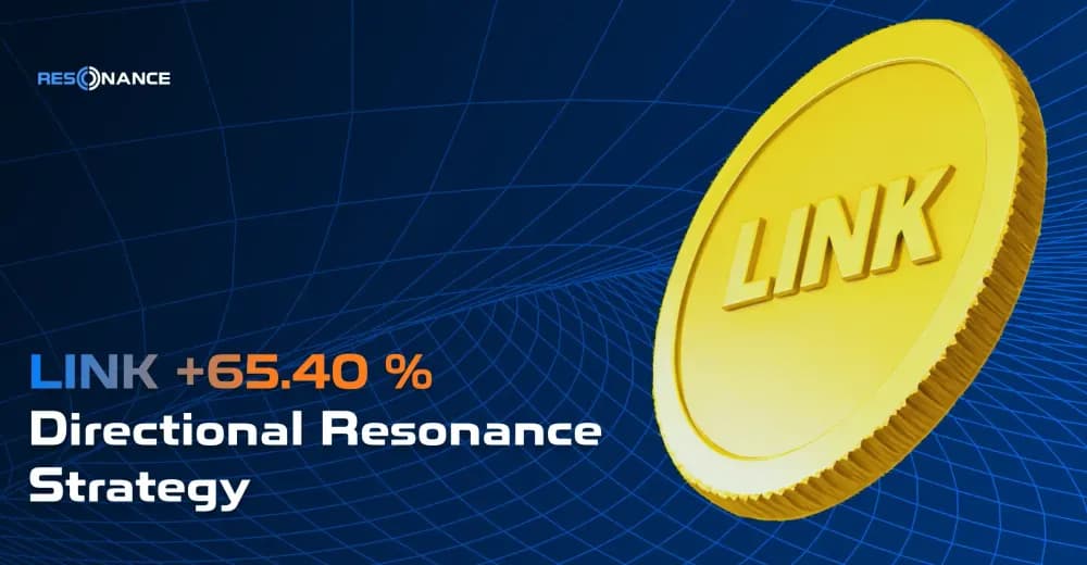LINK +65.4% (Resonance Directional Strategy)