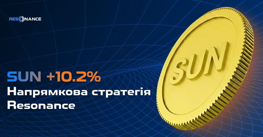 SUN +10.2% (Напрямкова стратегія Резонанс)
