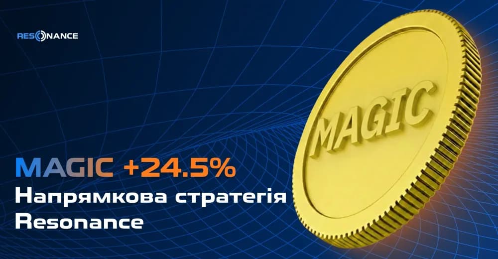 MAGIC +24.5% (Напрямкова стратегія Резонанс)