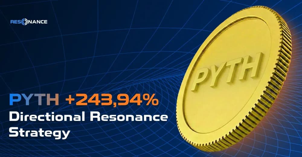 PYTH +243.97% (Resonance Directional Strategy)