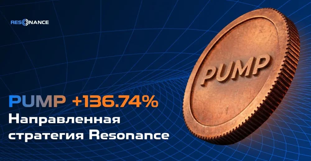 PUMP +136.74% (Направленная стратегия Резонанс)