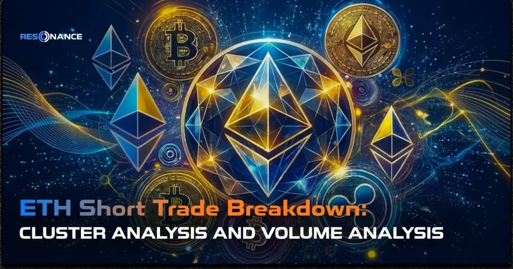 ETH Short Trade Breakdown: Cluster Analysis and Volume Analysis
