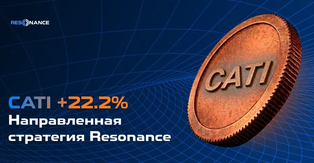 CATI +22.2% (Направленная стратегия Resonance)