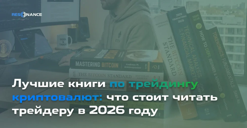 Найкращі книги з трейдингу криптовалют: що варто читати трейдеру у 2026 році