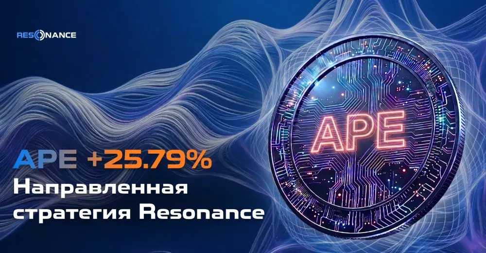 APE +25.79% (Направленная стратегия Resonance)