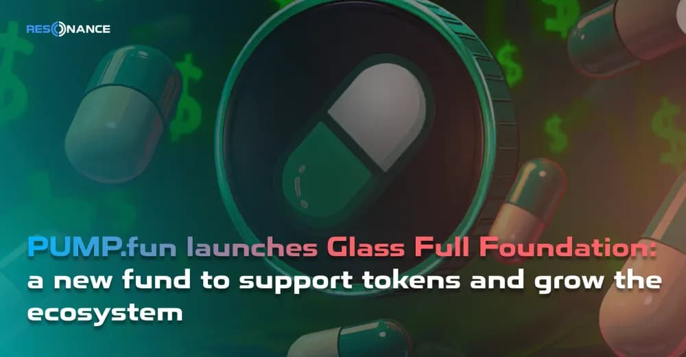 PUMP.fun launches Glass Full Foundation: a new fund to support tokens and grow the ecosystem