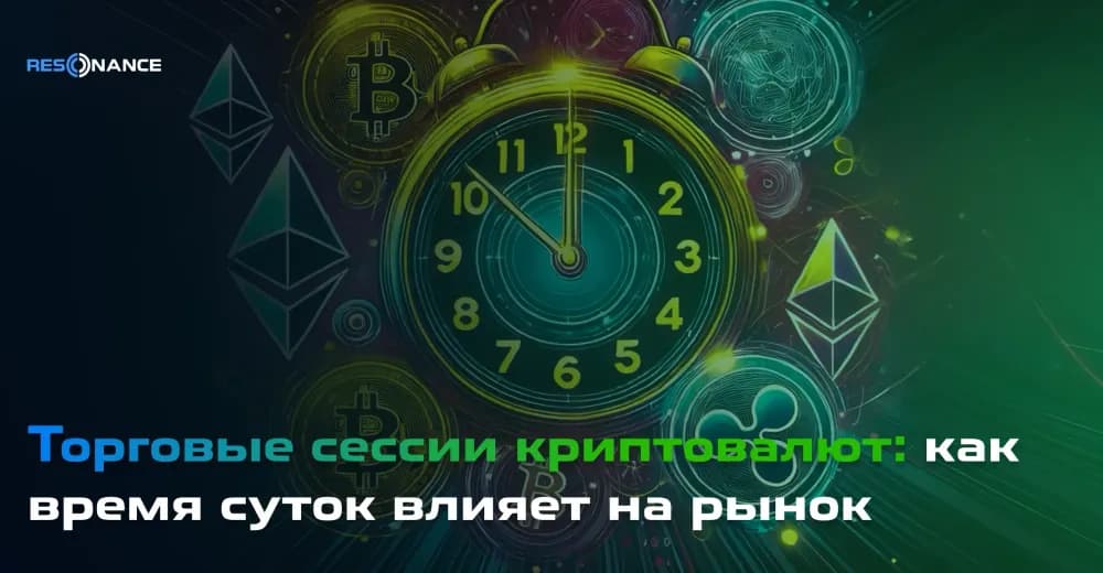 Торговые сессии криптовалют: как время суток влияет на рынок