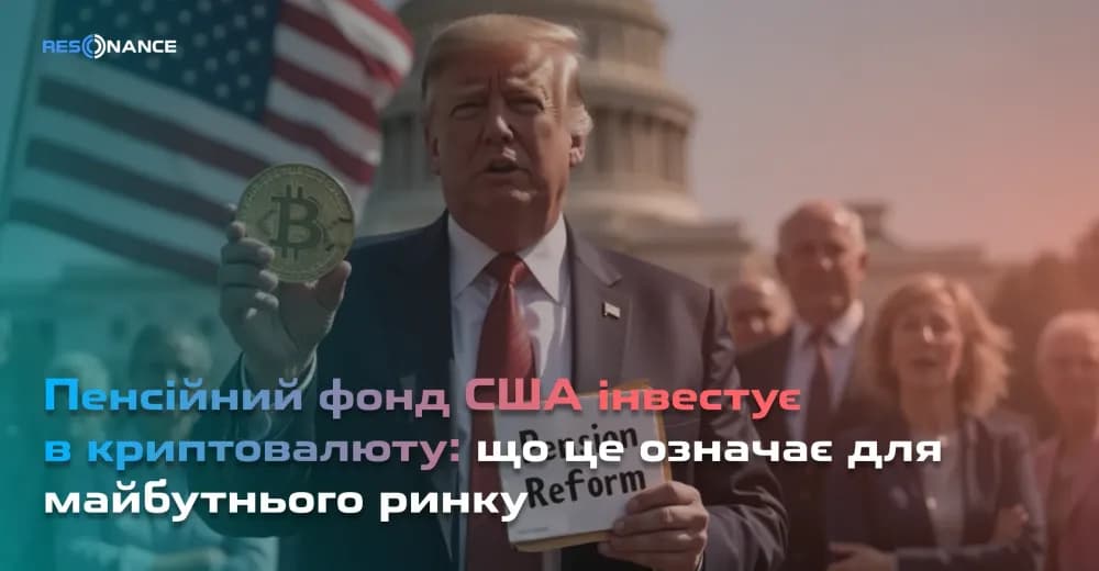 Пенсійний фонд США інвестує в криптовалюту: що це означає для майбутнього ринку