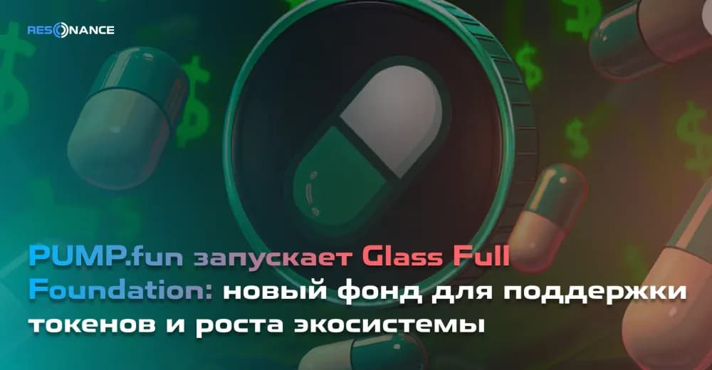 PUMP.fun запускает Glass Full Foundation: новый фонд для поддержки токенов и роста экосистемы