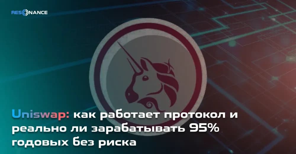 Uniswap: как работает протокол и реально ли зарабатывать 95% годовых без риска