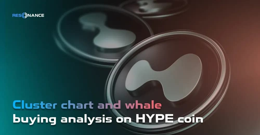 Cluster Chart and Whale Buying Analysis on HYPE Token