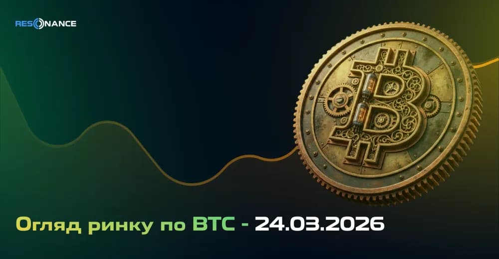 Огляд ринку по BTC - 24.03.2026