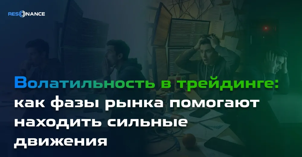 Волатильность в трейдинге: как фазы рынка помогают находить сильные движения
