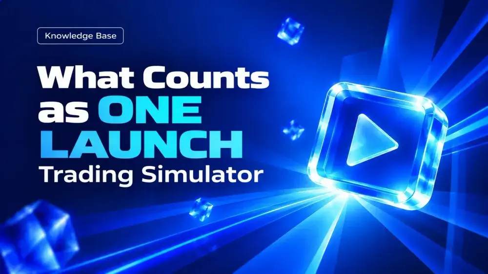 What Counts as One Trading Simulator Launch