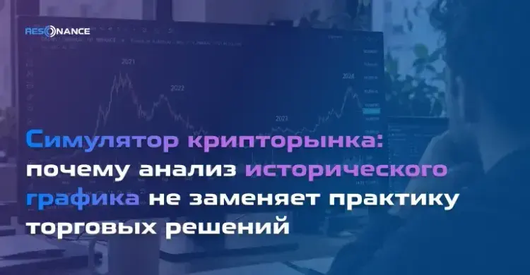 Симулятор крипторынка: почему анализ исторического графика не заменяет практику торговых решений