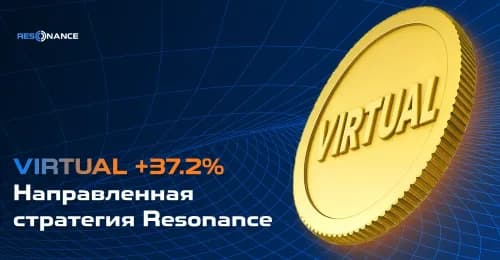 VIRTUAL +37.2% (Направленная стратегия Резонанс)