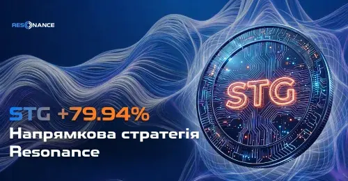 STG +79.94% (Напрямкова стратегія Resonance)