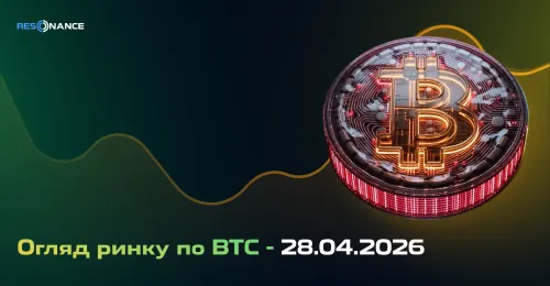 Огляд ринку з BTC - 28.04.2026