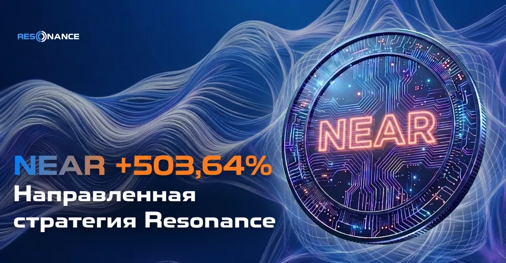 NEAR +503,64% (Направленная стратегия Резонанс)