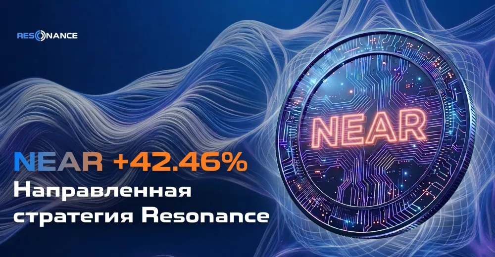 NEAR +42.46% (Направленная стратегия Резонанс)