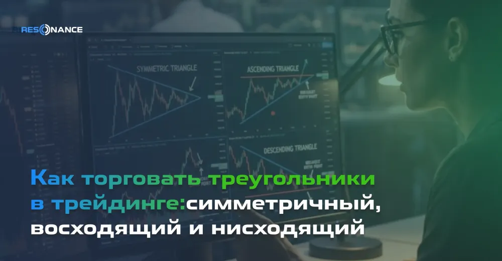 Как торговать треугольники в трейдинге: симметричный, восходящий и нисходящий