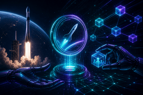 Запуск токена SPCX на базе SpaceX